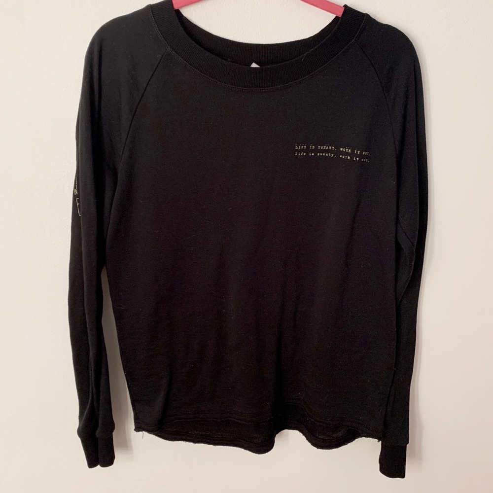 SweatySwag Black Long Sleeve